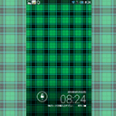 Plaid Green（ウェルカムシート）